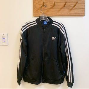 adidas zip up track jacket